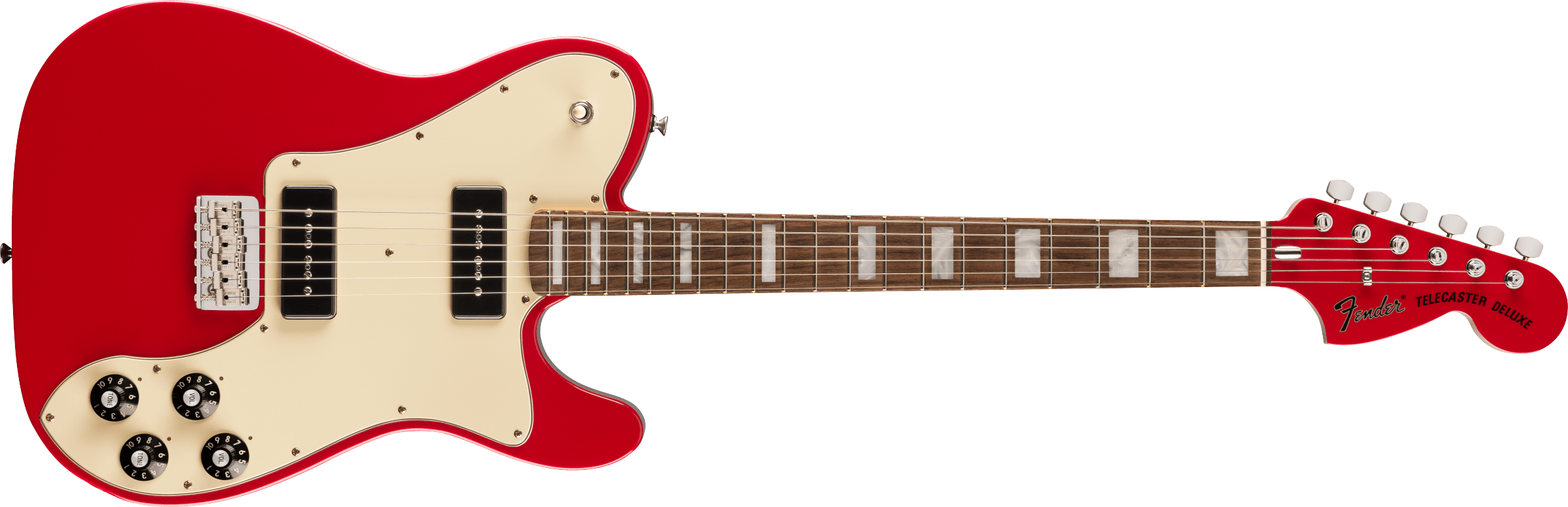 Fender USA Chris Shiflett Cleaver Telecaster Deluxe, Rosewood Fingerboard, Dakota Red 0117450754 SERIAL NUMBER CS240666 - 8.2 LBS