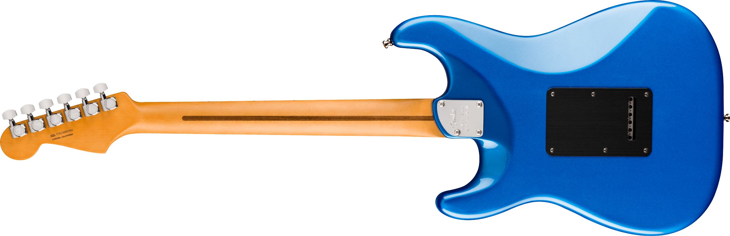 Fender American Ultra II Stratocaster Ebony Fingerboard, Noble Blue 0119141776