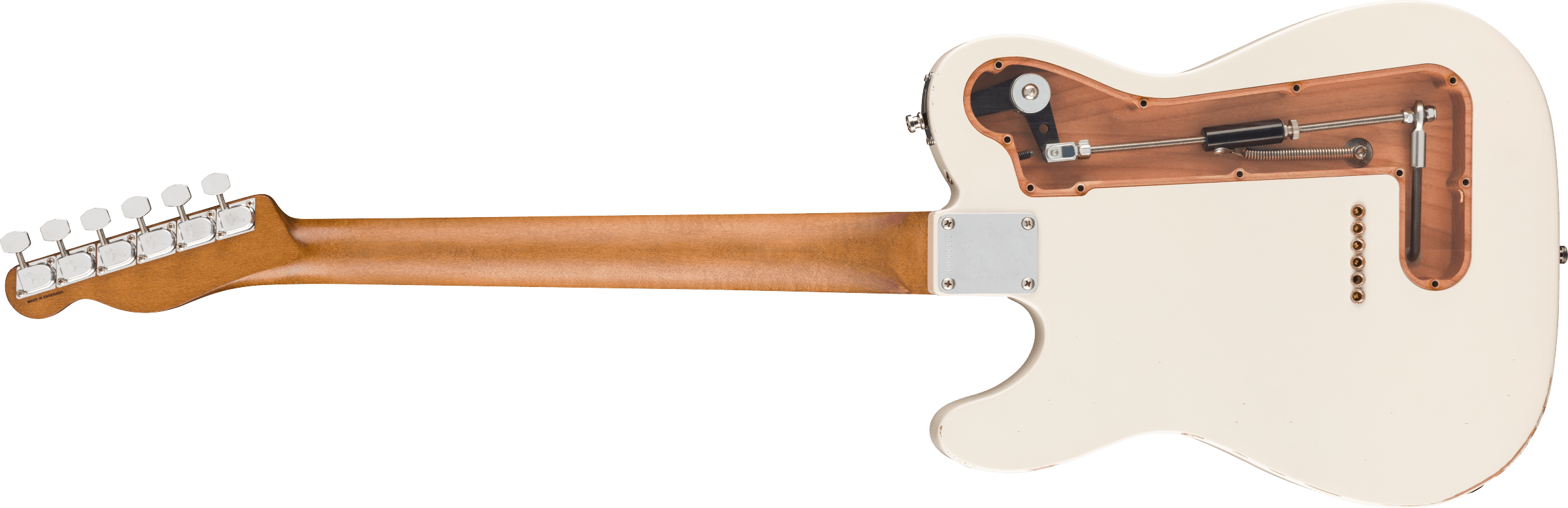 FENDER John Osborne Road Worn Telecaster Maple Fingerboard, Olympic White 0140372705 SERIAL NUMBER J0000466 - 7 LBS 4 OZ