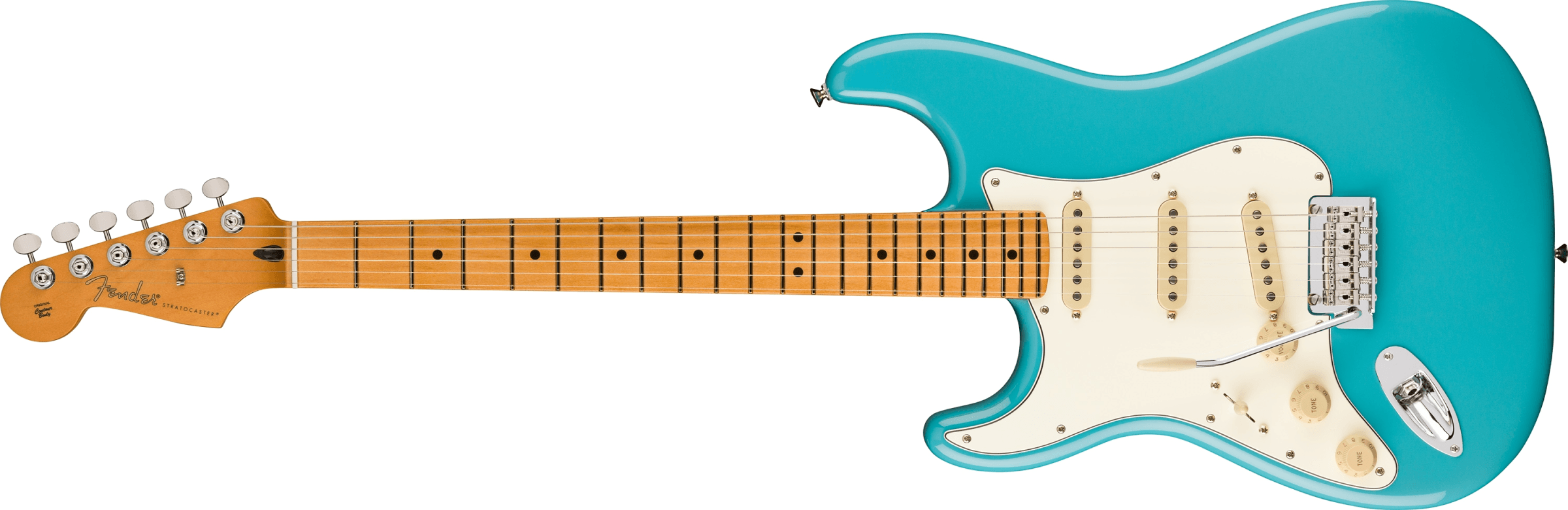 Fender Player II Stratocaster Left-Hand, Maple Fingerboard, Aquatone B