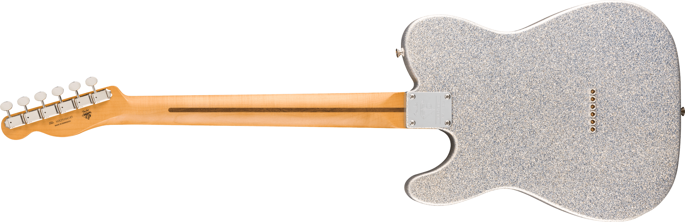 FENDER  75th Anniversary Player II Telecaster Rosewood Fingerboard, Diamond Dust Sparkle 0140770313 SERIAL NUMBER MXA26001552 - 8 LBS 1 OZ