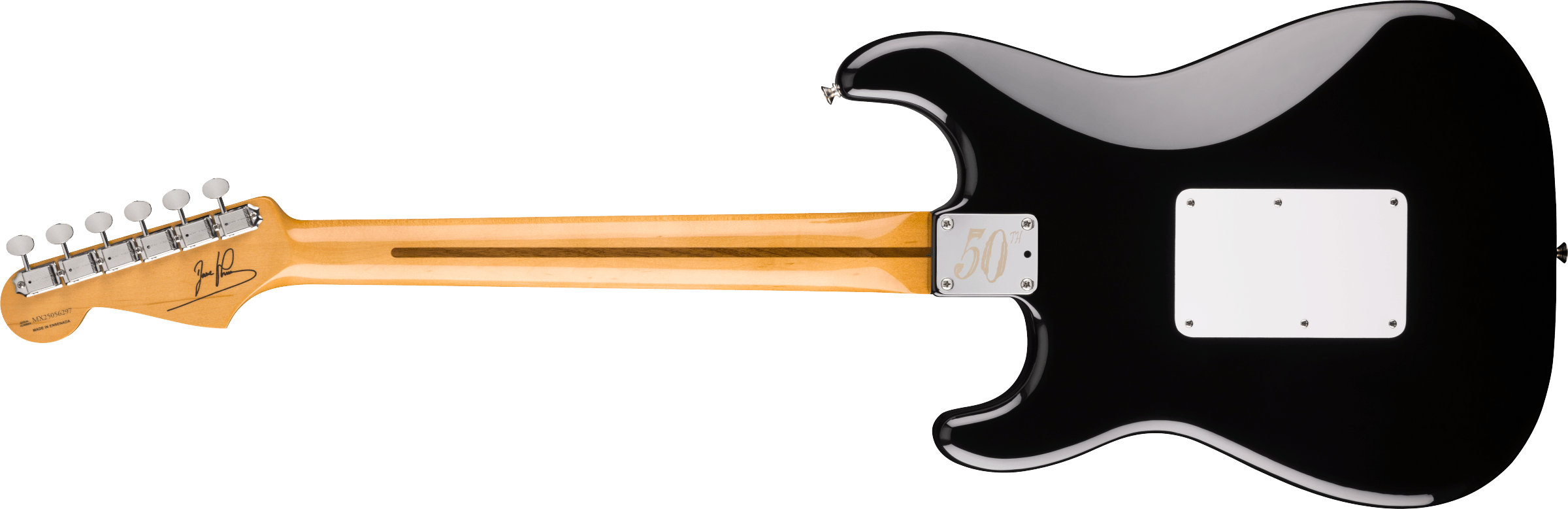 Fender Limited Edition 50th Anniversary Dave Murray Stratocaster Rosewood Fingerboard, Black 0141010306