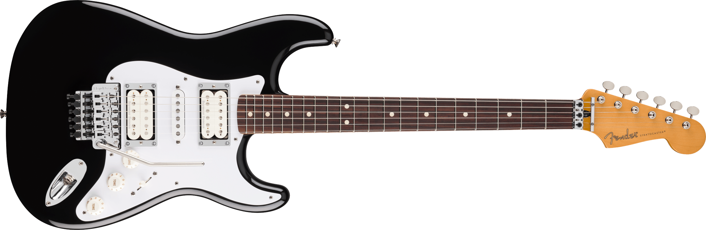 Fender Limited Edition 50th Anniversary Dave Murray Stratocaster Rosewood Fingerboard, Black 0141010306