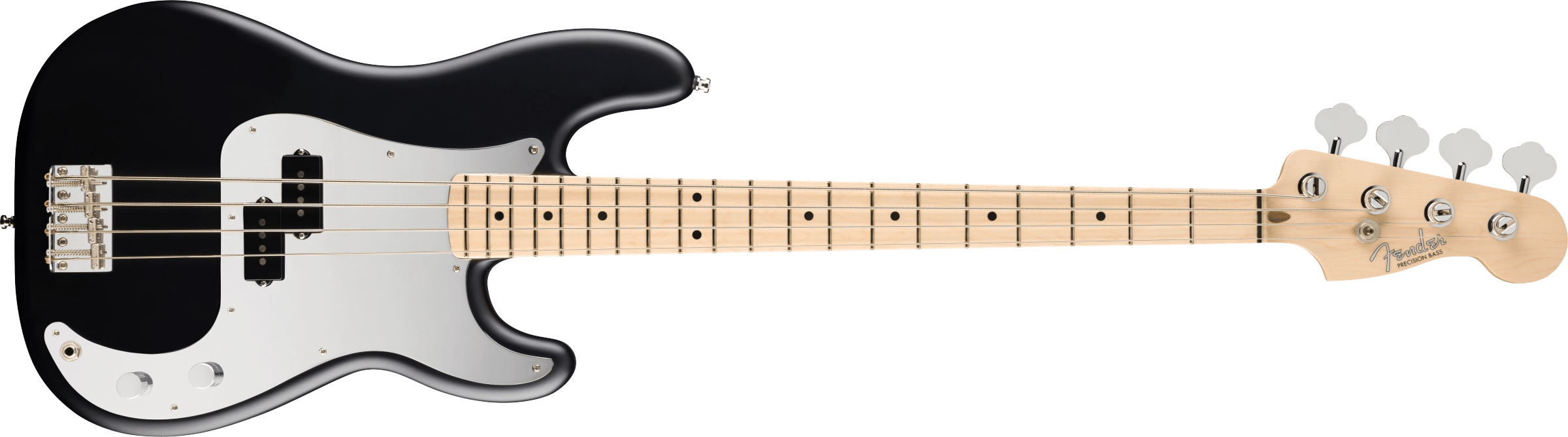 Fender Limited Edition 50th Anniversary Steve Harris Precision Bass Maple Fingerboard, Satin Black 0141032306