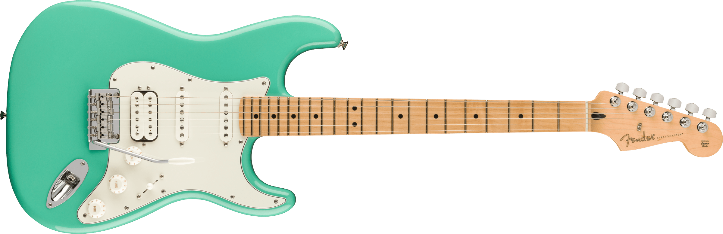 Fender Player Stratocaster HSS Maple Fingerboard, Sea Foam Green 0144522573