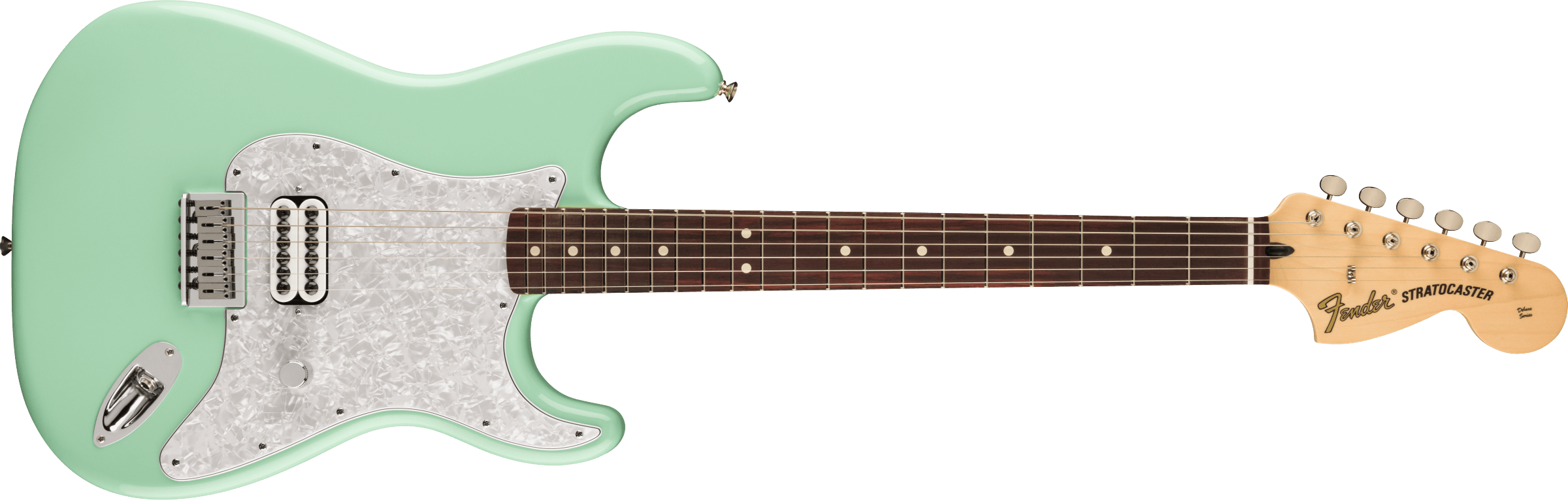 FENDER Limited Edition Tom Delonge Stratocaster Rosewood Fingerboard, Surf Green 0148020357