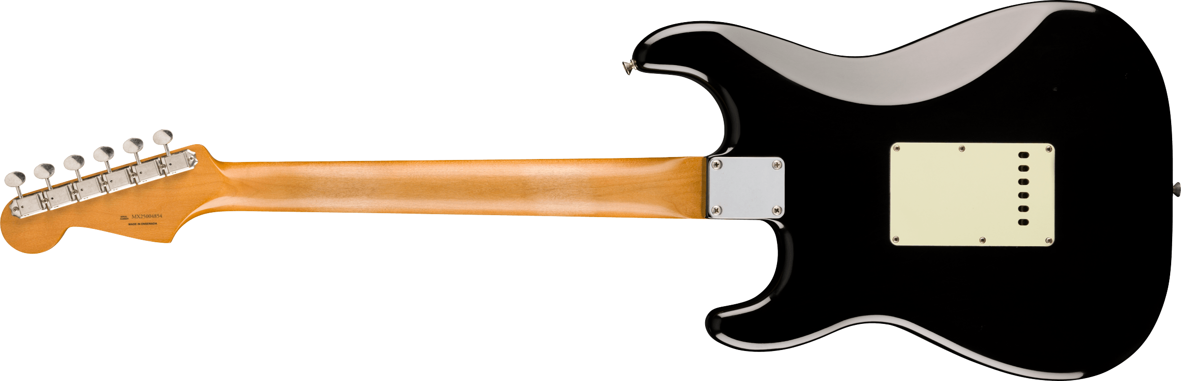 Fender Limited Edition Vintera  II Road Worn 60s Stratocaster Maple Fingerboard, Black 0148082306 SERIAL NUMBER MX25076627 - 7 LBS 1 OZ