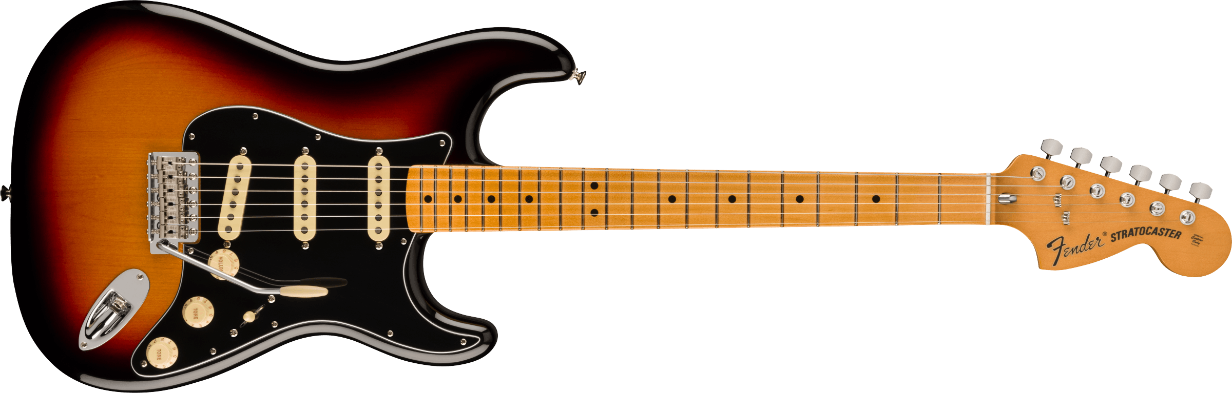 FENDER Vintera II 70s Stratocaster, Maple Fingerboard, 3-Color Sunburst 0149032300