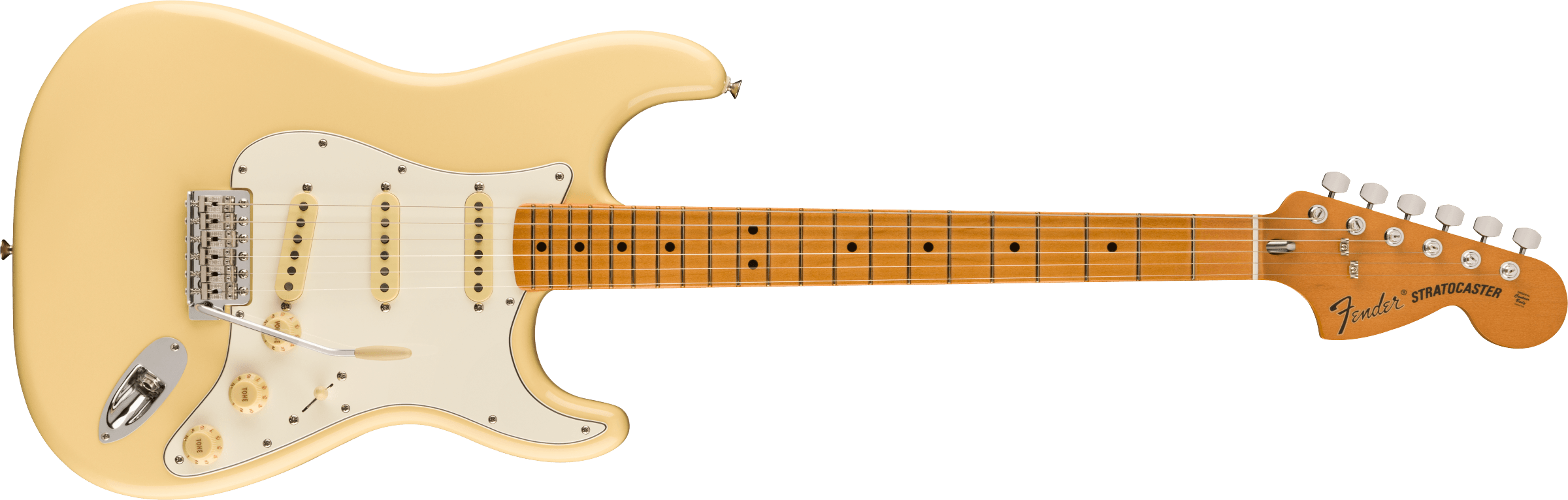 FENDER Vintera II 70s Stratocaster, Maple Fingerboard, Vintage White 0149032341