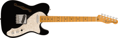 FENDER Vintera II 60s Telecaster Thinline, Maple Fingerboard, Black 0149062306