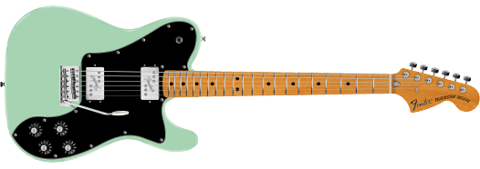 大切な Telecaster 70s II Vintera FENDER Deluxe Maple Tremolo, with ギター