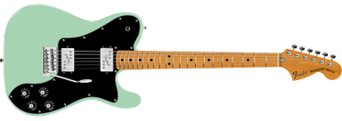 FENDER Vintera II 70s Telecaster Deluxe with Tremolo, Maple Fingerboard, Surf Green 0149072357