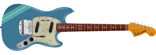 FENDER Vintera II 70s Mustang, Rosewood Fingerboard, Competition