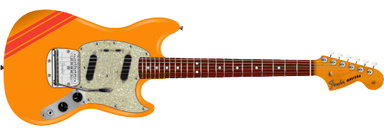 FENDER Vintera II 70s Mustang, Rosewood Fingerboard, Competition Orange 0149130339
