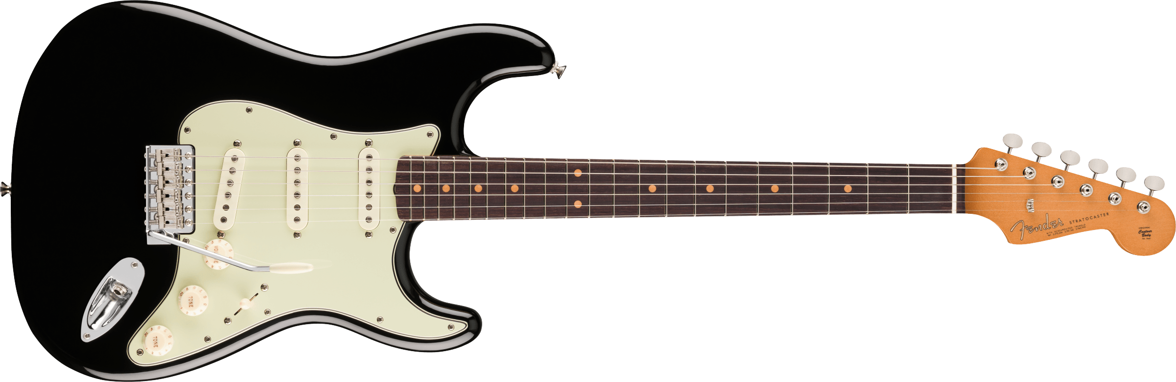FENDER Vintera III Early 60s Stratocaster Rosewood Fingerboard, Black 0149160306