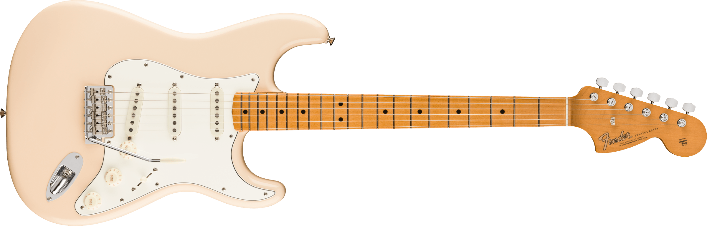 FENDER Vintera III Late 60s Stratocaster Maple Fingerboard, Olympic White 0149172305