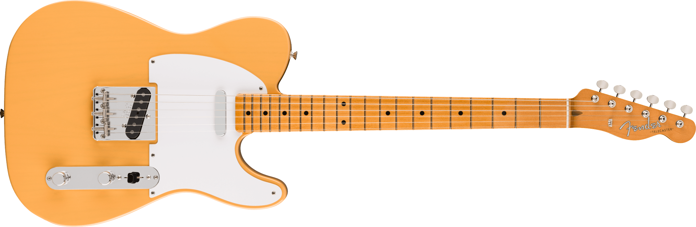 Fender Vintera III Late 50s Telecaster Maple Fingerboard, Butterscotch Blonde 0149192350 SERIAL NUMBER MX26026296 - 8 LBS 14 OZ
