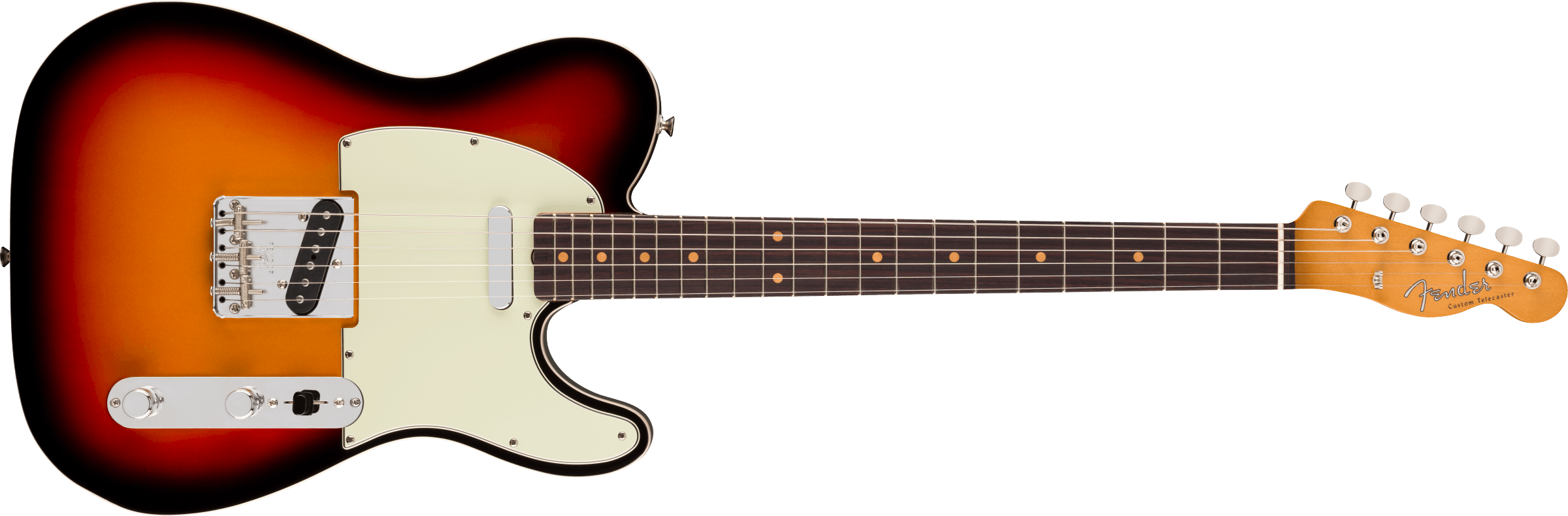 FENDER Limited Edition Vintera III Early 60s Telecaster Custom, Rosewood Fingerboard, 3-Color Sunburst 0149280300