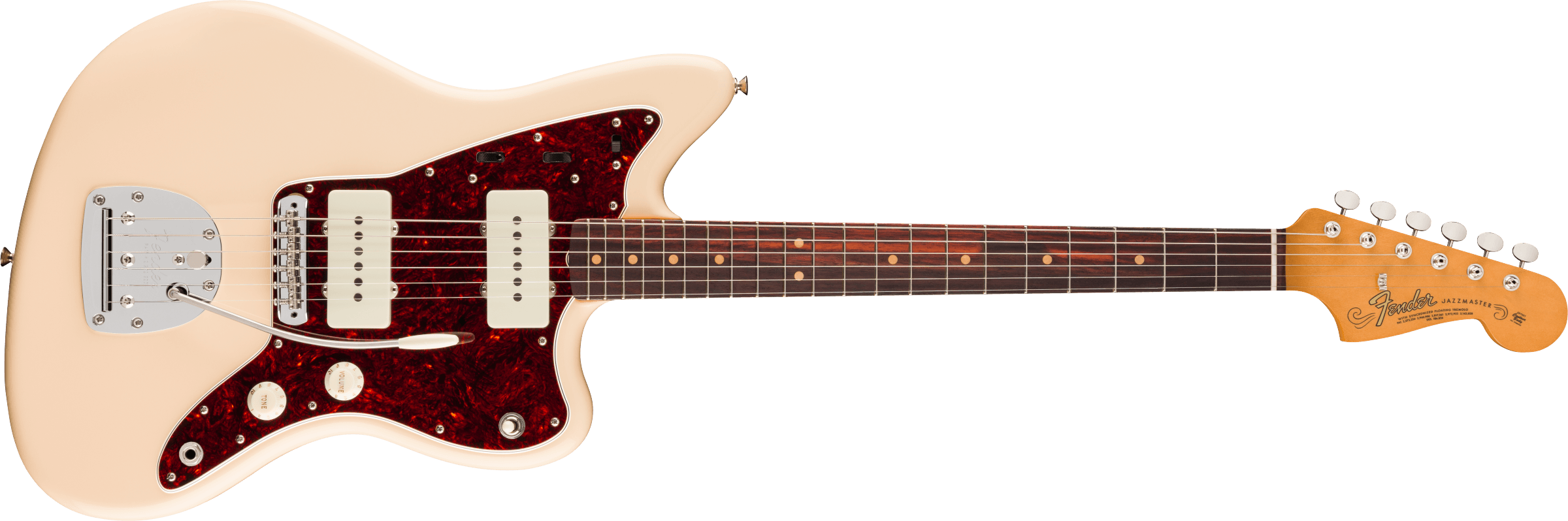 Fender Vintera III Mid 60s Jazzmaster Rosewood Fingerboard, Olympic White 0149290305