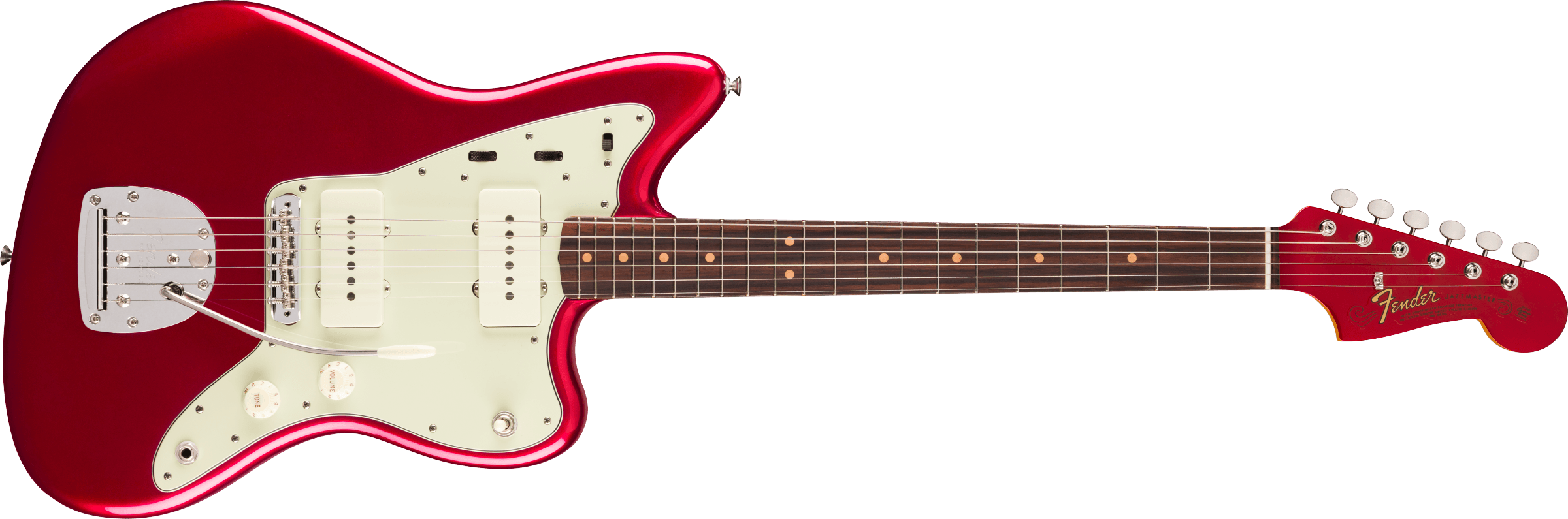 Fender Vintera III Mid 60s Jazzmaster Rosewood Fingerboard, Candy Apple Red 0149290309