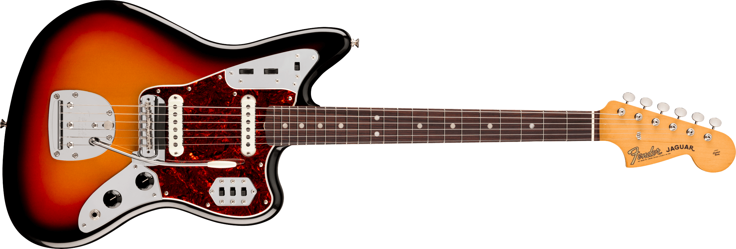 FENDER Vintera III Mid 60s Jaguar Rosewood Fingerboard, 3-Color Sunburst 0149340300