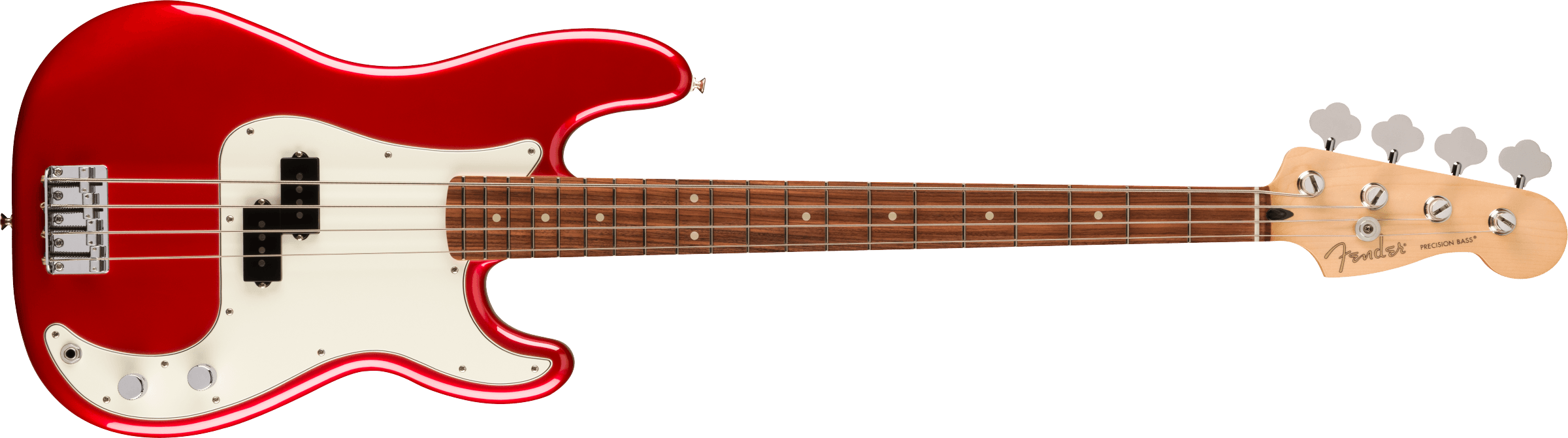 Fender Player Precision Bass®, Pau Ferro Fingerboard, Candy Apple Red MODEL #: 0149803509