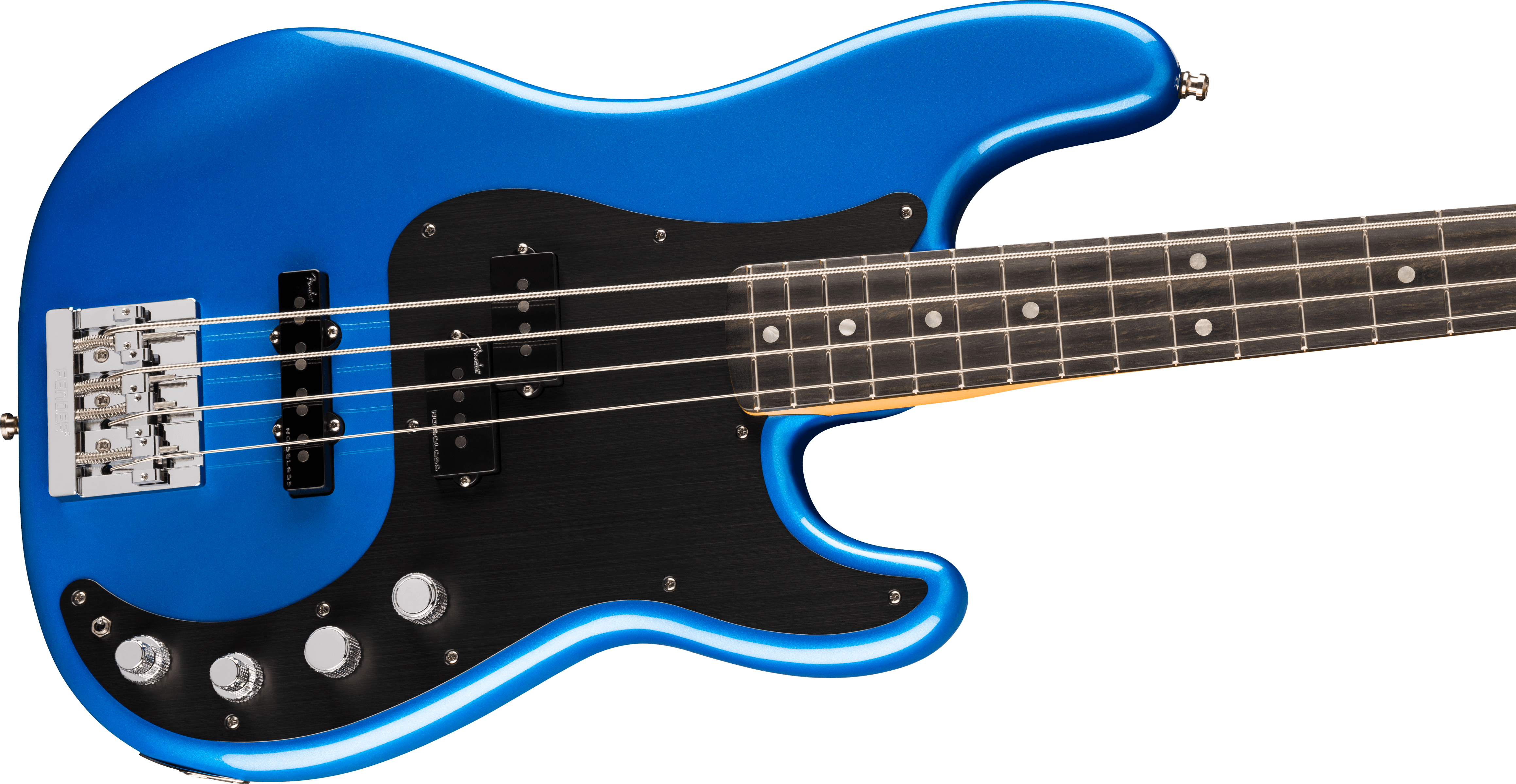 Fender American Ultra II Precision Bass Ebony Fingerboard, Noble Blue 0199101776