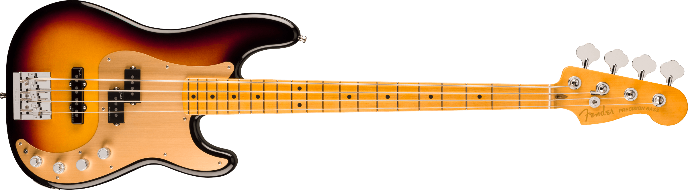 Fender American Ultra II Precision Bass  Maple Fingerboard, Ultraburst 0199102712