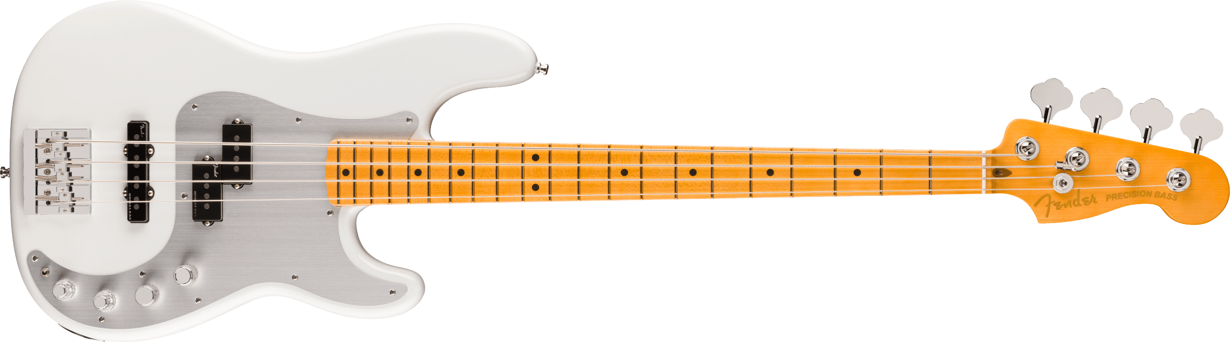 Fender American Ultra II Precision Bass Maple Fingerboard, Avalanche 0199102796