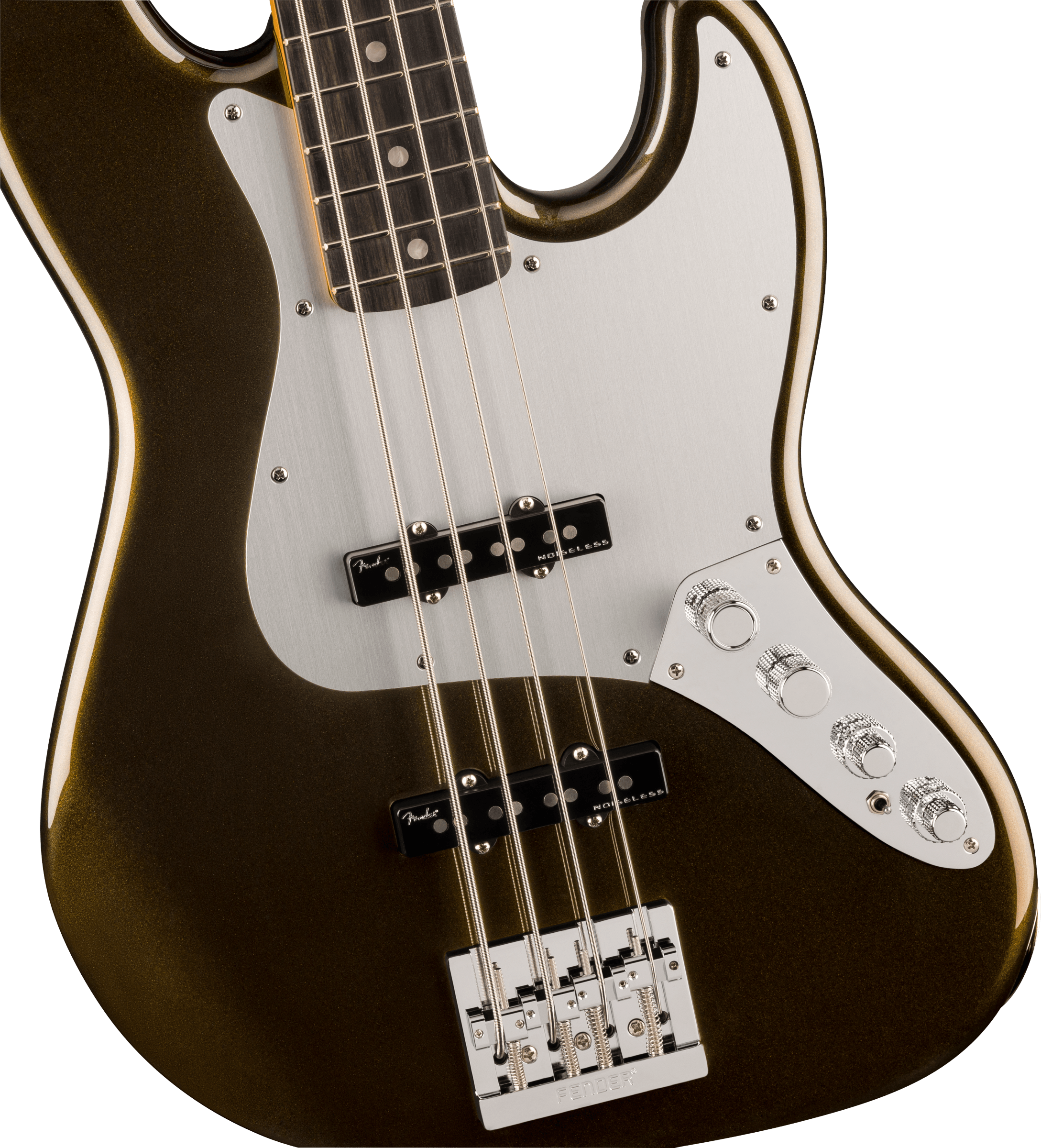 Fender American Ultra II Jazz Bass Ebony Fingerboard, Texas Tea 0199111790