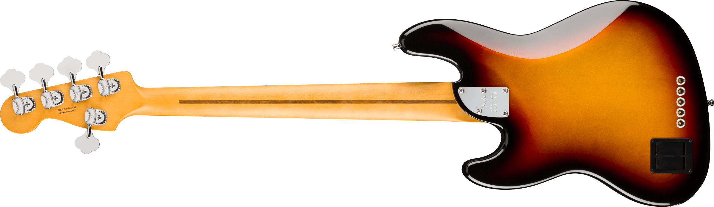 Fender American Ultra II Jazz Bass V Ebony Fingerboard, Ultraburst