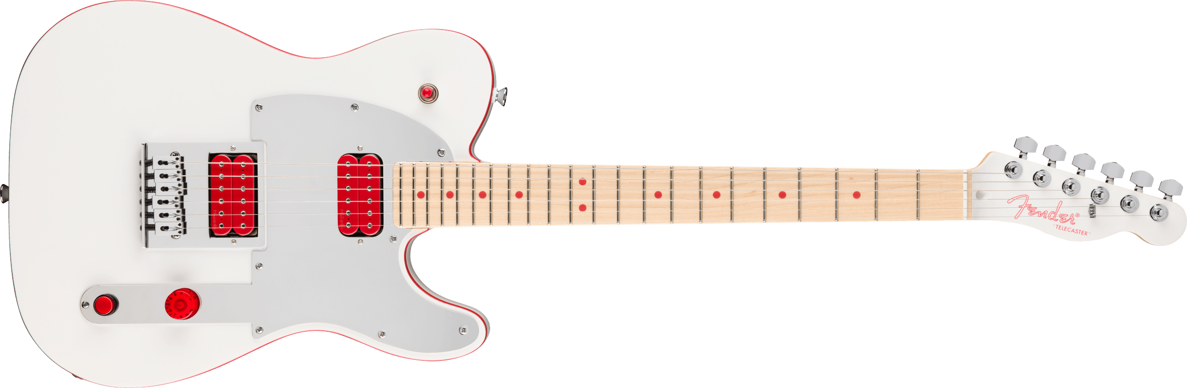 FENDER John 5 Ghost Telecaster Arctic White Model 0262310580