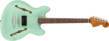 Fender Tom DeLonge Starcaster Rosewood Fingerboard, Chrome Hardware, Satin Surf Green 0262360557