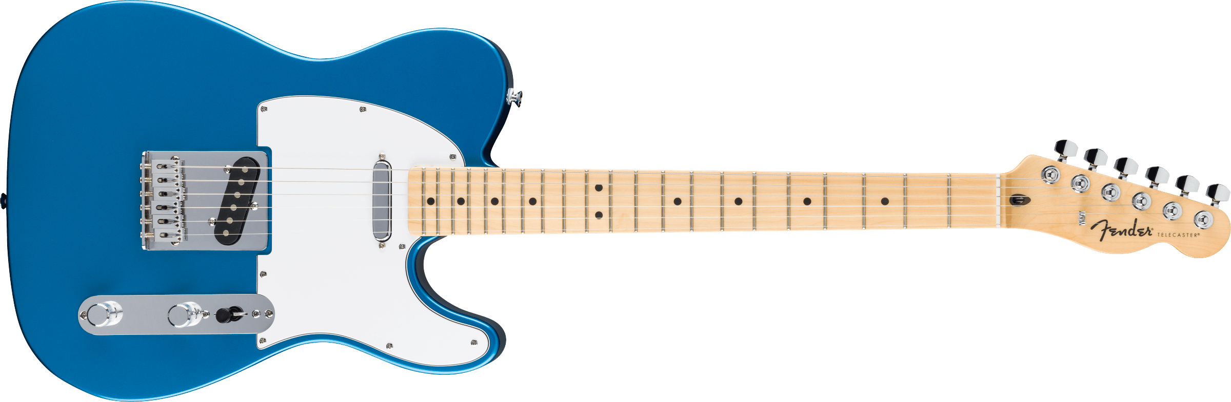 FENDER Standard Telecaster Maple Fingerboard, White Pickguard, Aqua Ma
