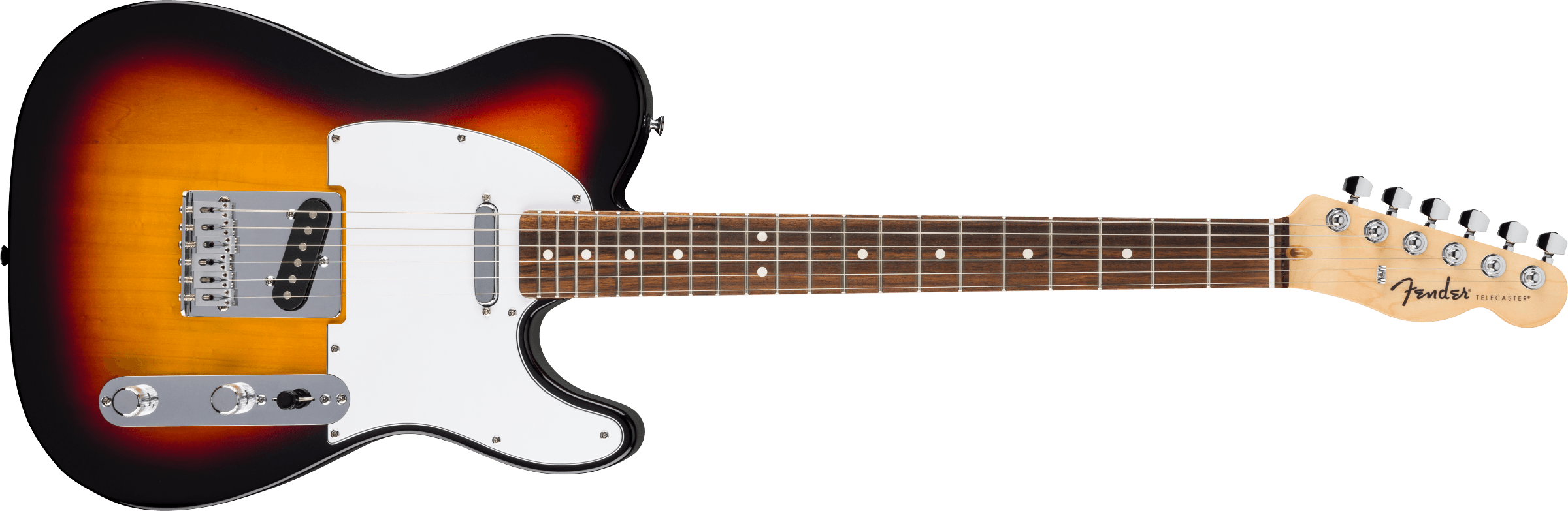 Fender Standard Telecaster White Pickguard, 3-Color Sunburst 0266040500 NEW 2025 MODEL SERIAL NUMBER ISFL24000285 - 8.0 LBS