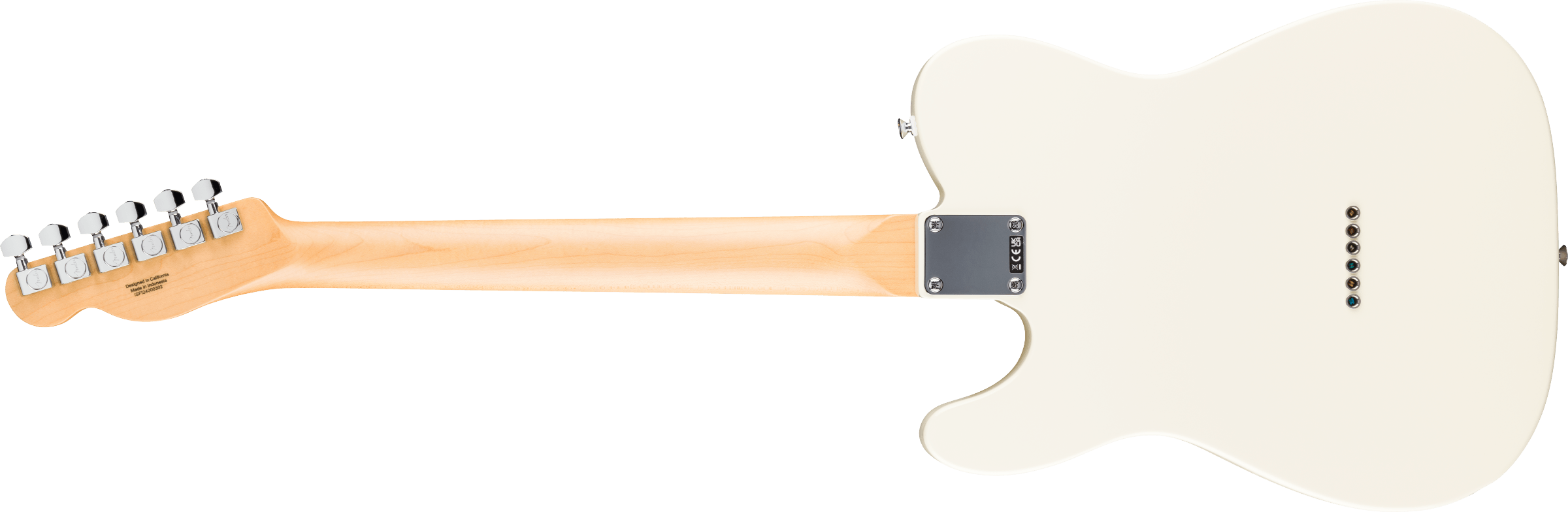 FENDER Standard Telecaster White Pickguard, Olympic White 0266040505 NEW 2025 MODEL SERIAL NUMBER ISFL24001049 - 8.6 LBS