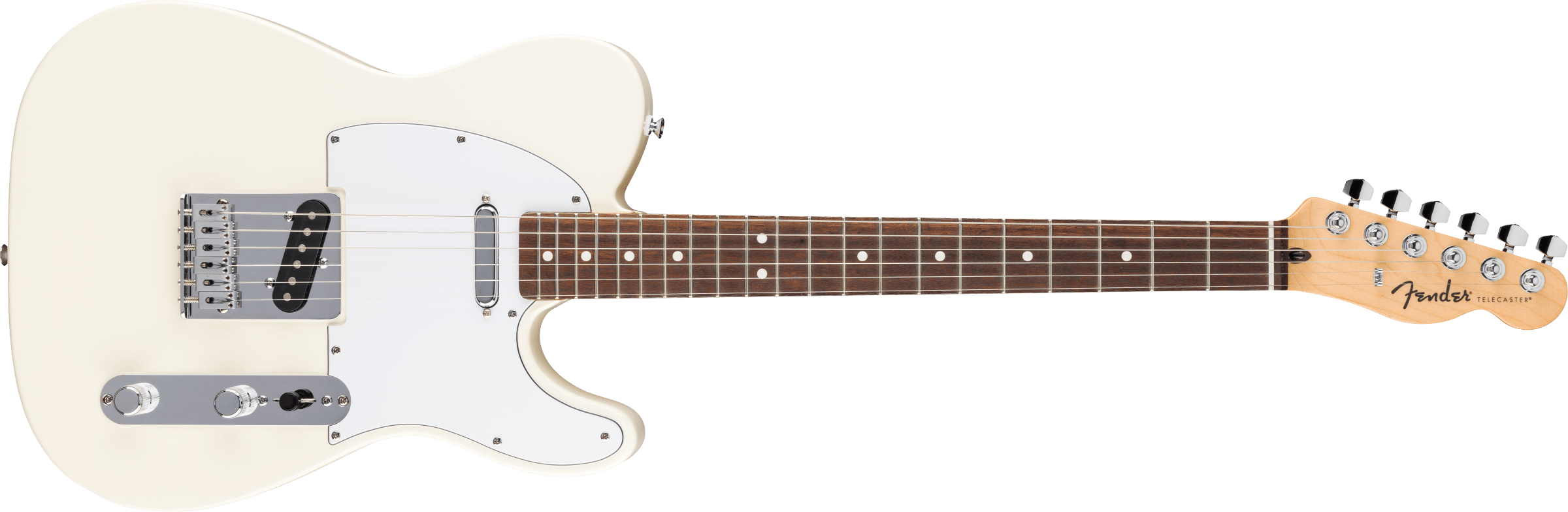 FENDER Standard Telecaster White Pickguard, Olympic White 0266040505 NEW 2025 MODEL SERIAL NUMBER ISFL24001049 - 8.6 LBS