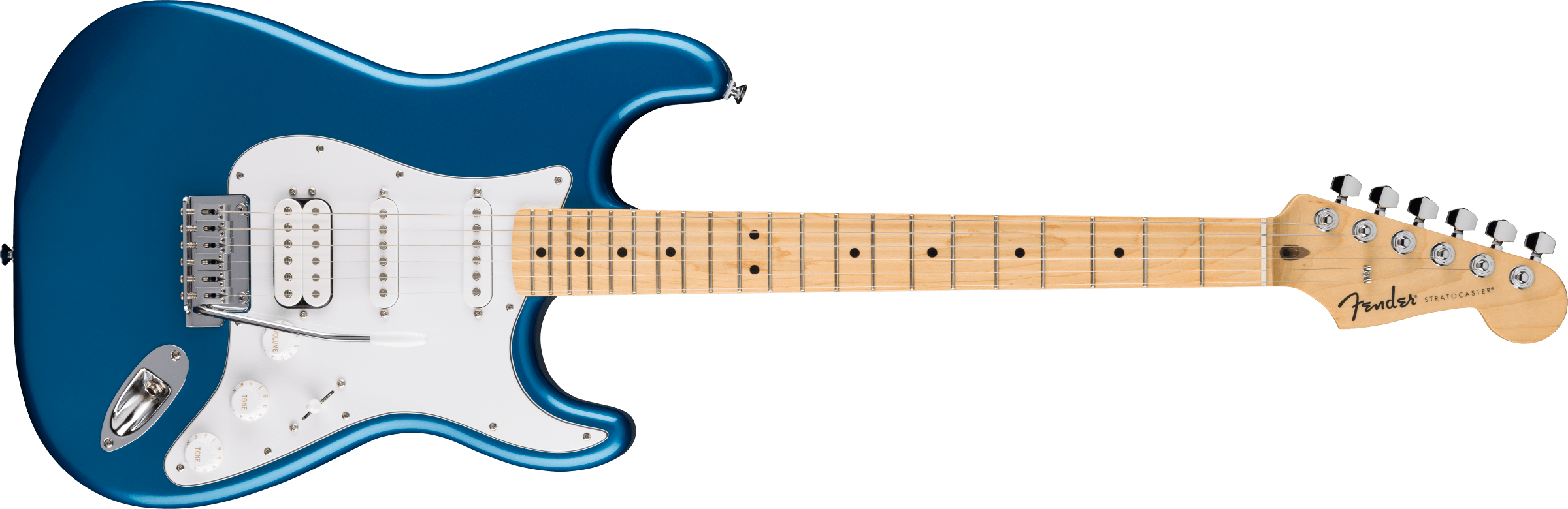 FENDER Standard Stratocaster HSS, Maple Fingerboard  Aqua Marine Metallic 0266420560 NEW 2025 MODEL SERIAL NUMBER ICF24000944 - 8.2 LBS