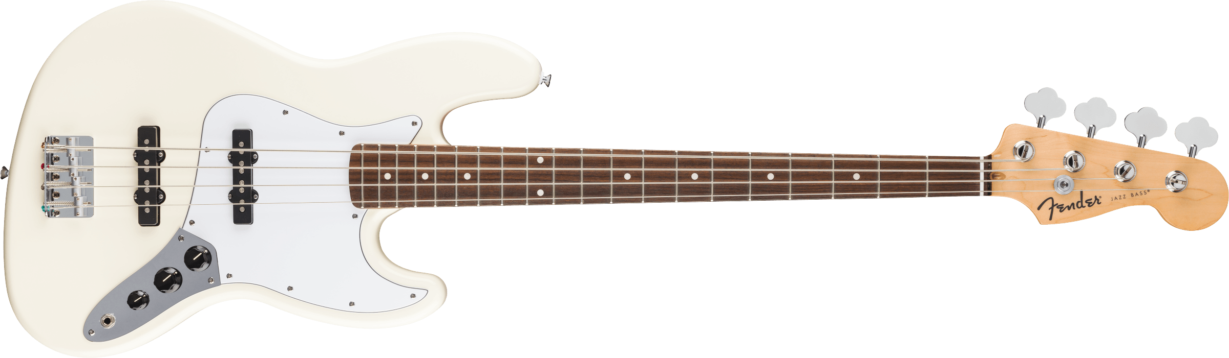 『新品』Fender Standard Jazz Bass アイボリー FENDER Standard Jazz Bass Olympic White 0266840505 NEW 2025 MODEL