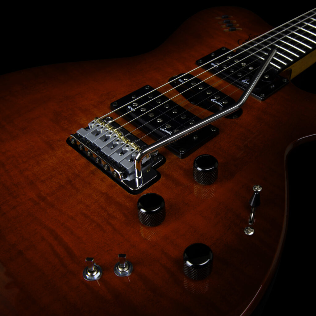 Godin Made in Canada xtSA Lightburst Flame 028672
