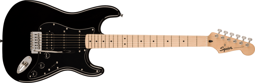 Squier Sonic® Stratocaster® HSS, Maple Fingerboard, Black
