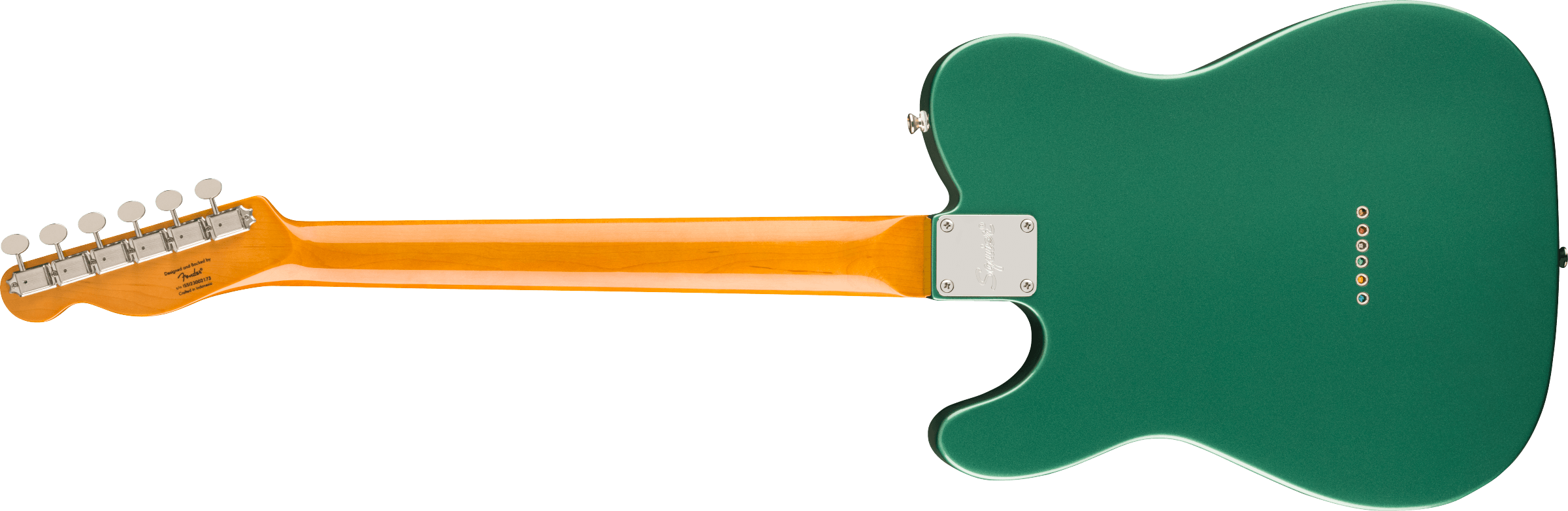 Squier Limited Edition Classic Vibe 60s Telecaster  SH Tortoiseshell Pickguard, Matching Headstock, Sherwood Green 0374044546