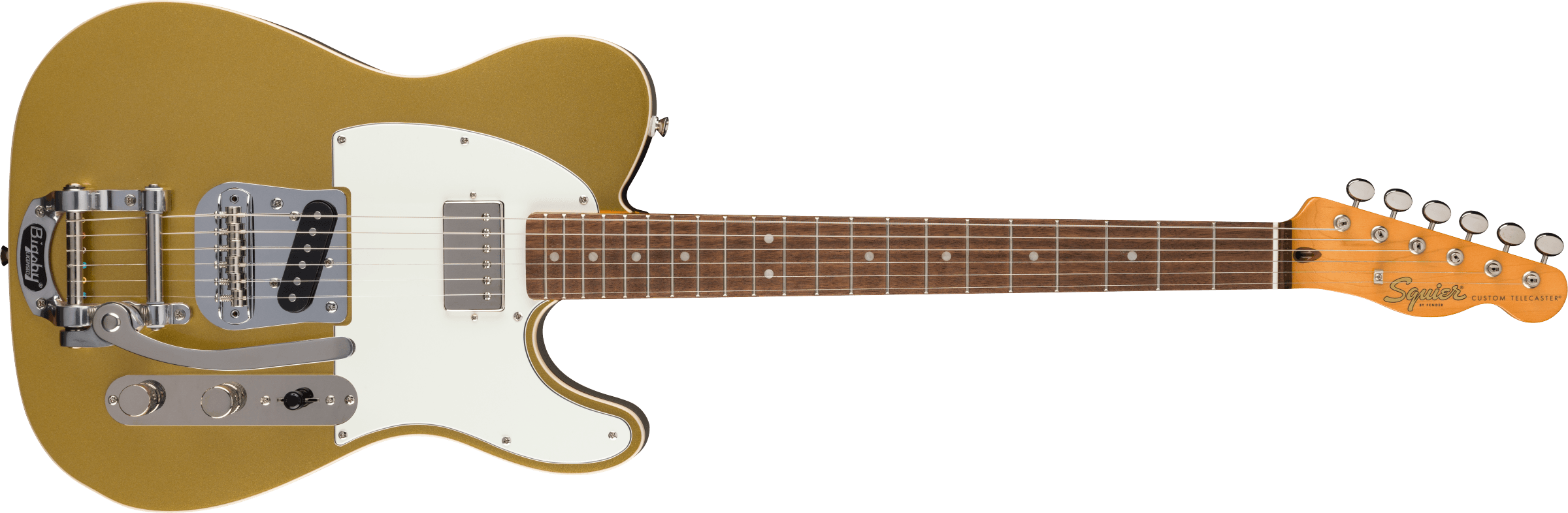 Squier Classic Vibe Custom Telecaster SH with Bigsby, Parchment Squier Classic Vibe Custom Telecaster SH with Bigsby, Parchment