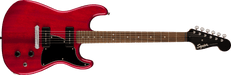 Squier Paranormal Strat-O-Sonic Black Pickguard, Crimson Red Transparent 0377035538