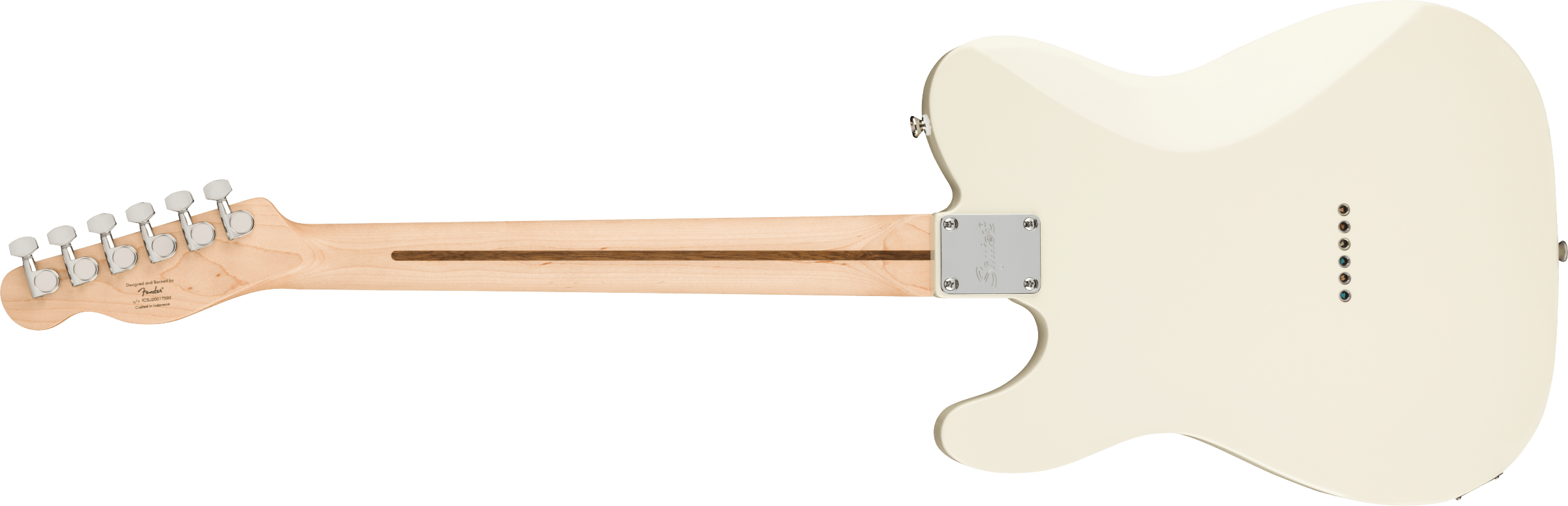 Squier  Affinity Series™ Telecaster®, Laurel Fingerboard, White Pickguard, Olympic White 0378200505