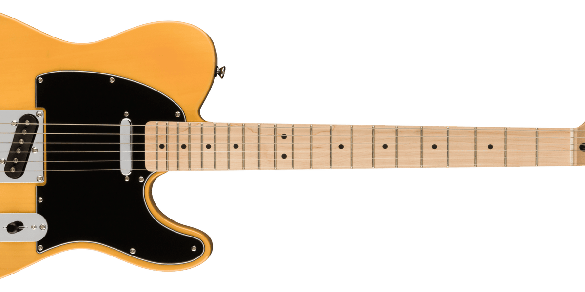 Squier Affinity Series Telecaster, Maple Fingerboard, Butterscotch
