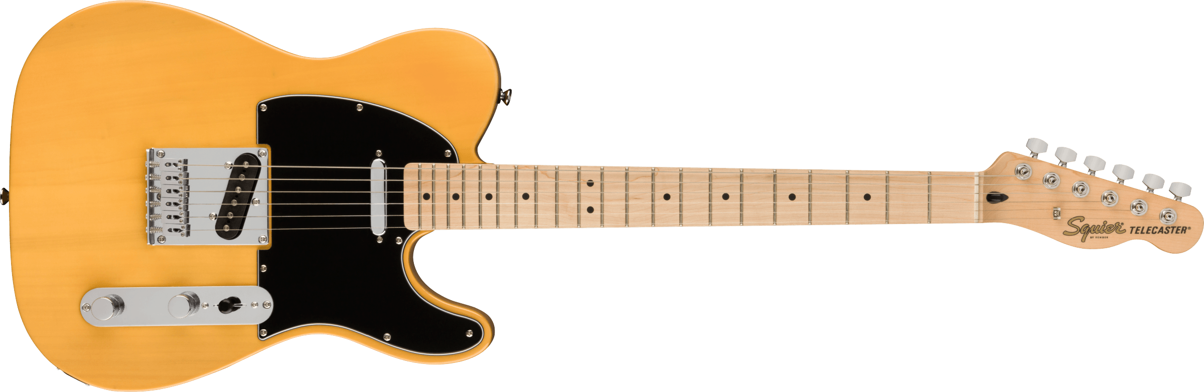 Squier Affinity Series Telecaster, Maple Fingerboard, Butterscotch