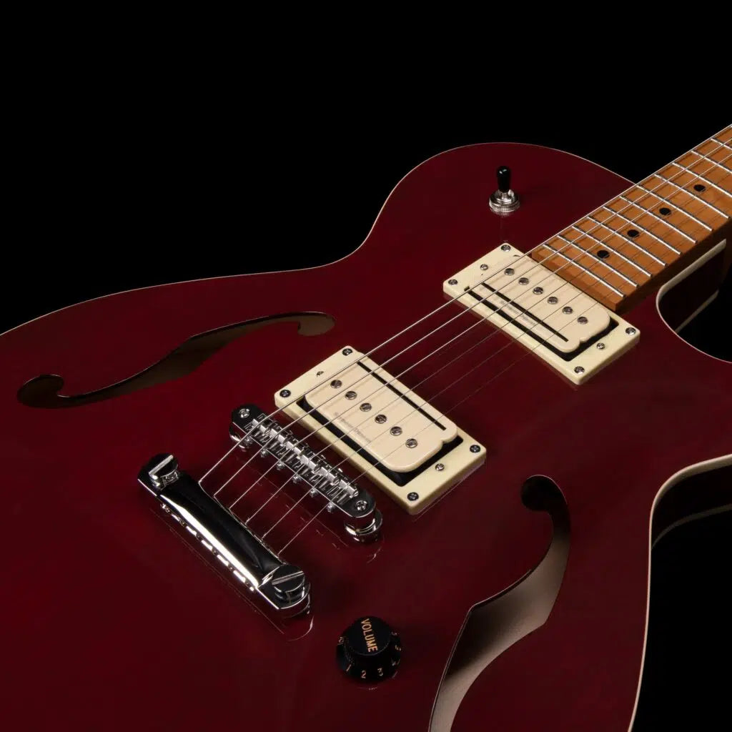 Godin Guitars Montreal Premiere Pro Electric Guitar with Gigbag - Aztek Red G52363