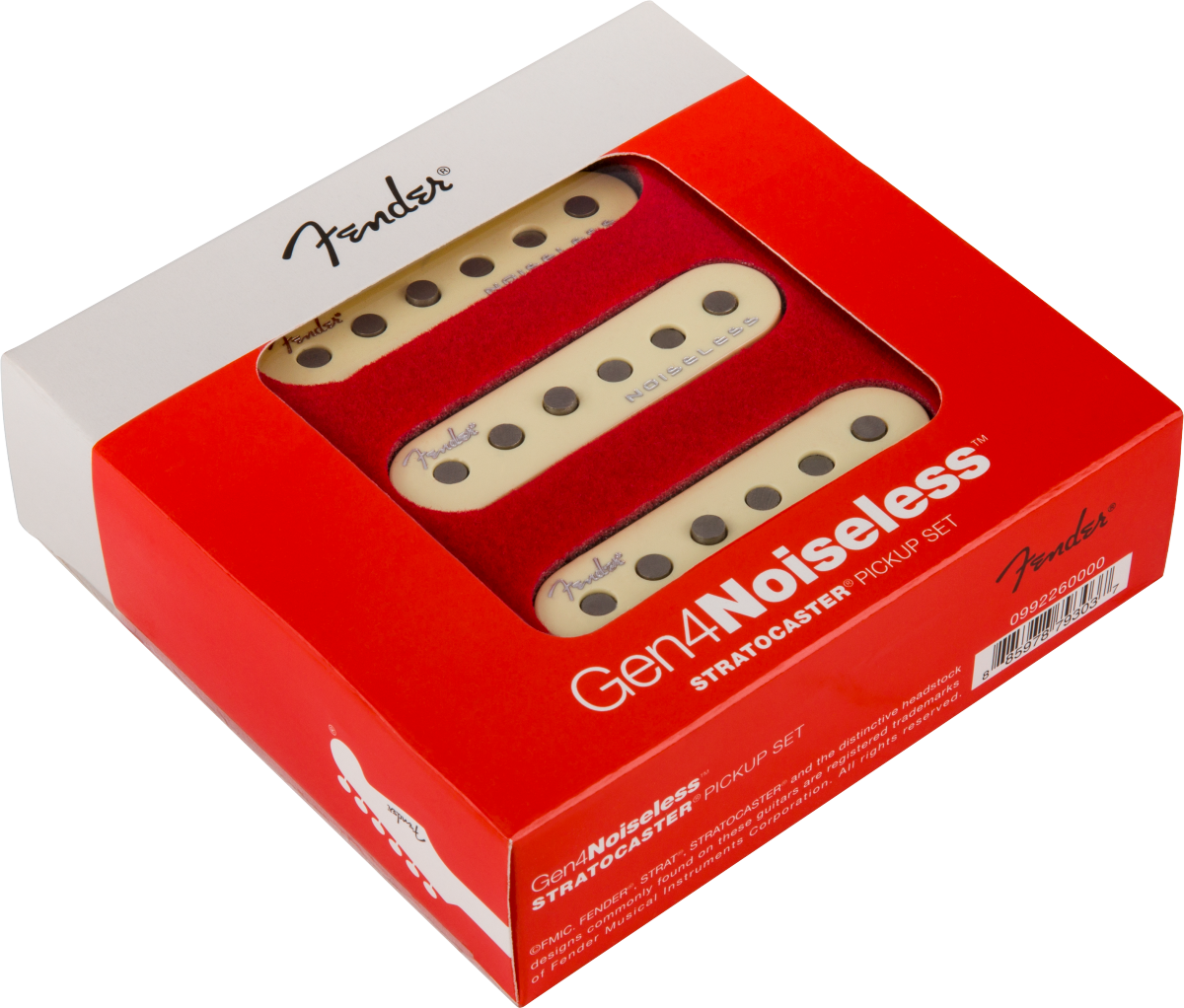 Fender Gen 4 Noiseless™ Stratocaster® Pickups, Set of 3 0992260000