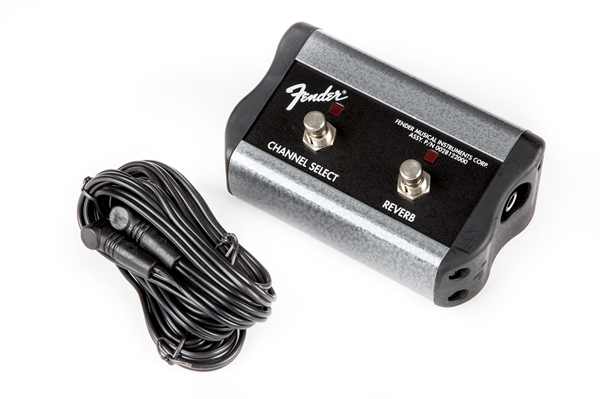 Fender  2-Button Footswitch: Channel / Reverb On/Off with 1/4" Jack 0994056000